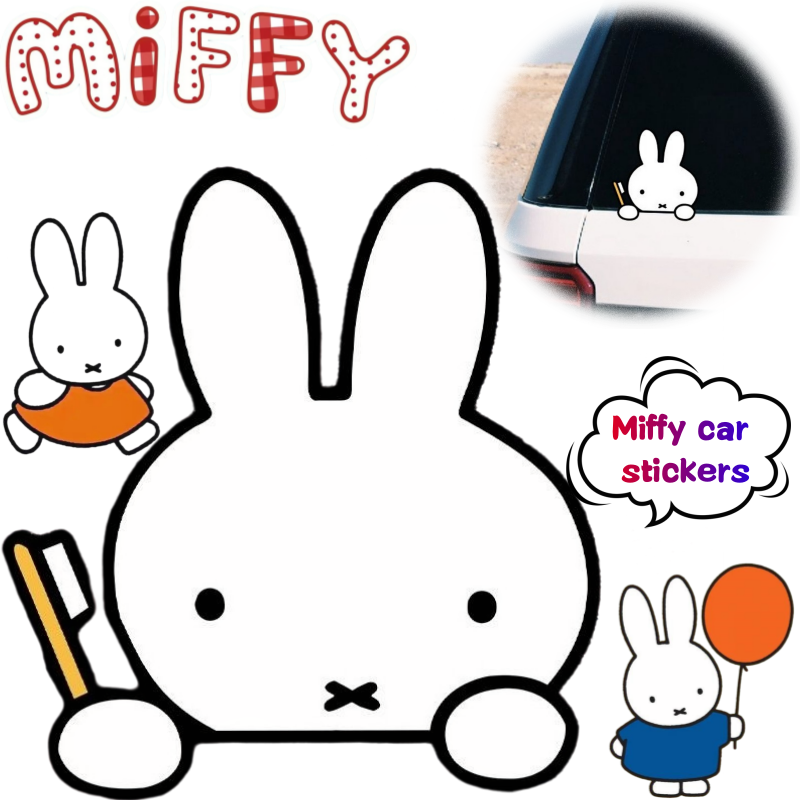 Miffy Rabbit Car Sticker Creat - огляд і ціна Atv Parts
