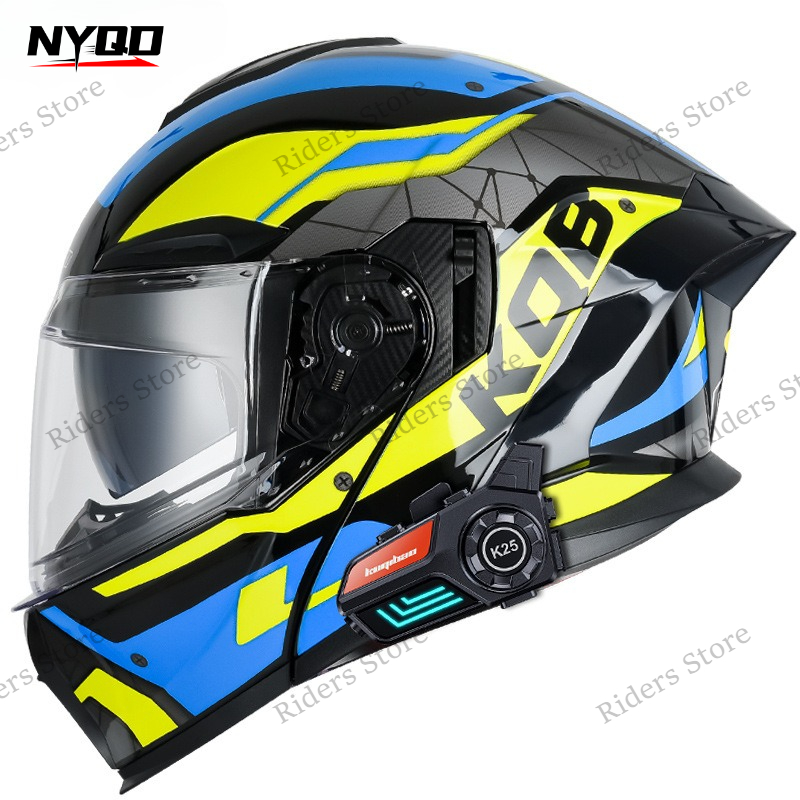3C Certified Flip Up Motorcycl - огляд і ціна Full Face Motorcycle Helmet With Bluetooth