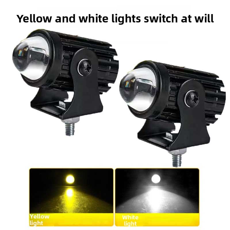 1PCS/2PCS 100W 30000LM Univers - огляд і ціна Universal Motorcycle Led Headlight Projector