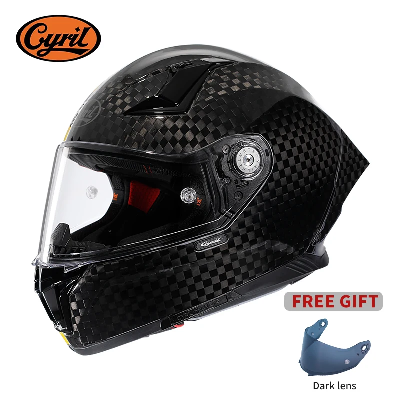 Unisex Lightweight Carbon Fibe - огляд і ціна Carbon Fiber Lightweight Motorcycle Helmet
