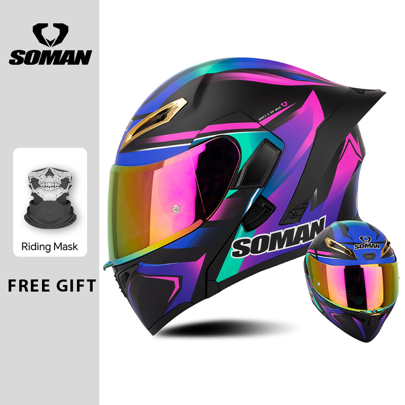 Men's Motorcycle Helmet DOT Ap - огляд і ціна Modular Flip Up Motorcycle Helmet Dot Approved