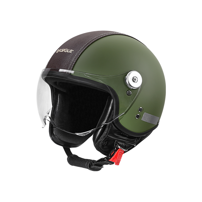 Vintage 3/4 Open Face Motorcyc - огляд і ціна Vintage Open Face Retro Helmet