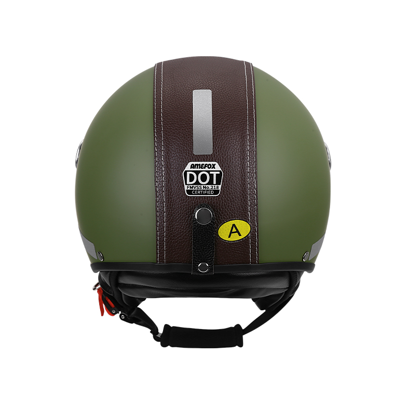 Vintage 3/4 Open Face Motorcyc - огляд і ціна Vintage Open Face Retro Helmet