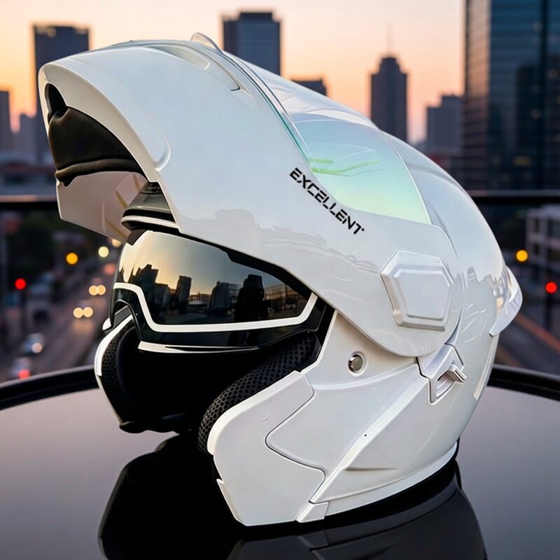 Four‑Season Modular Motorcycle - огляд і ціна Motorcycle Helmet Inner Sun Visor Lens