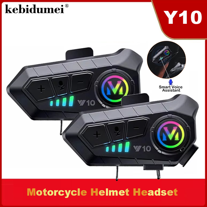 Y10 Bluetooth 5.3 Helmet Heads - огляд і ціна Full Face Motorcycle Helmet With Bluetooth