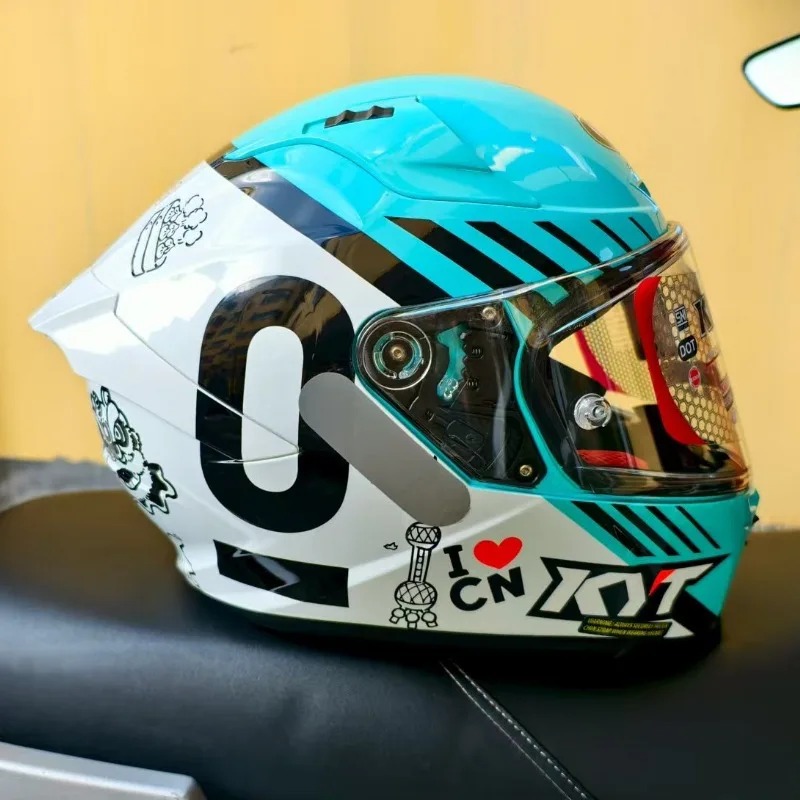 Original KYT ST Carbon Fiber M - огляд і ціна Carbon Fiber Lightweight Motorcycle Helmet