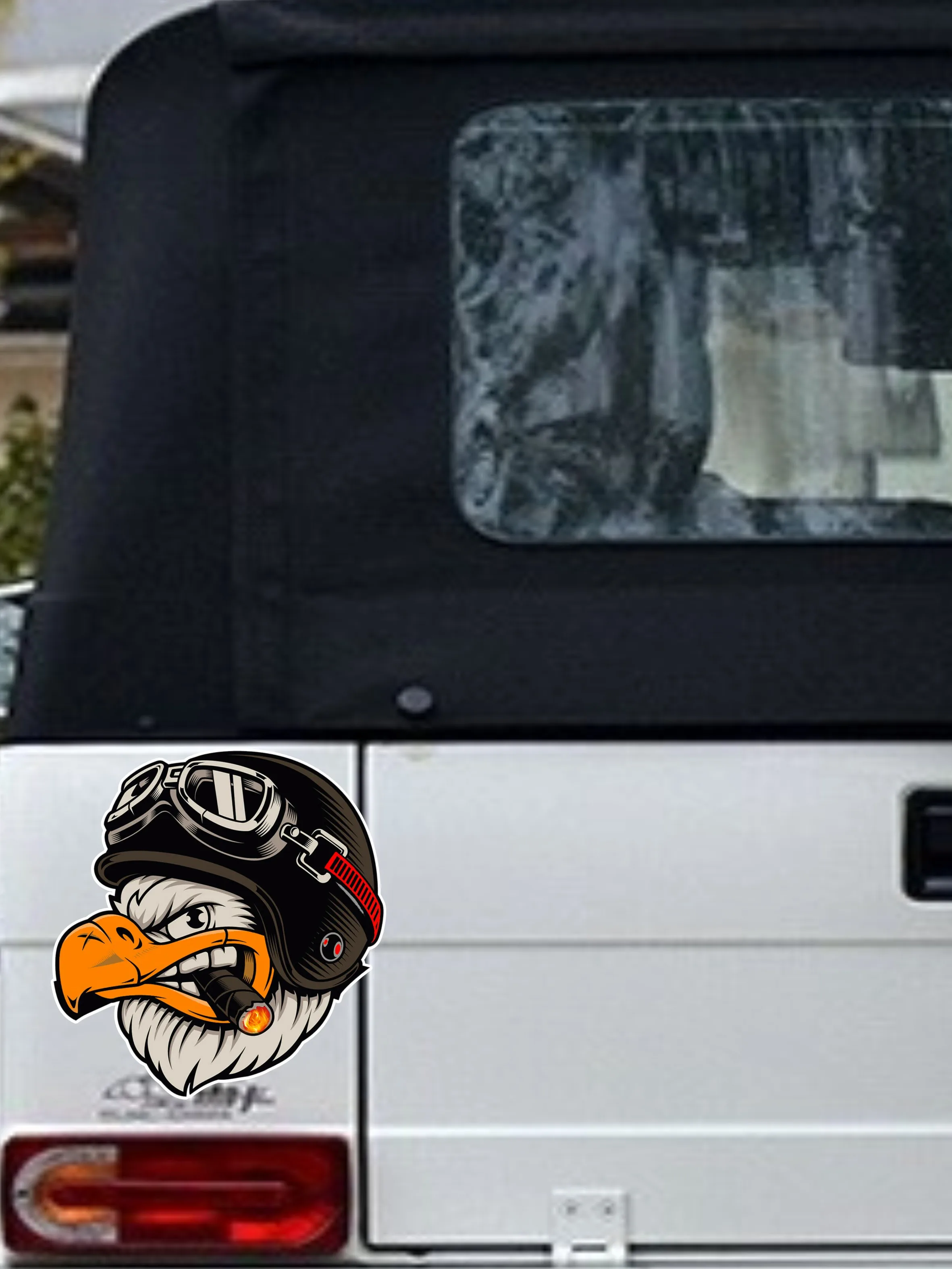 Car Sticker Personality Eagle  - огляд і ціна Motorcycle Helmets