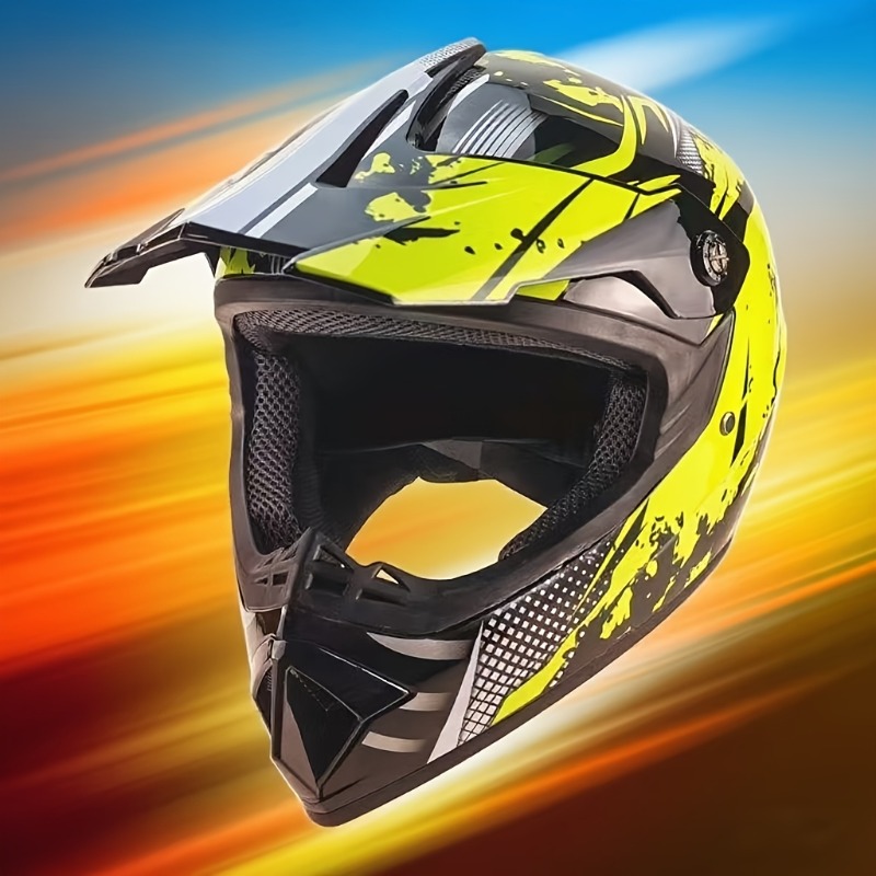 Dirt Bike Motocross Helmet Set - огляд і ціна Off Road Motocross Helmet Goggles Set