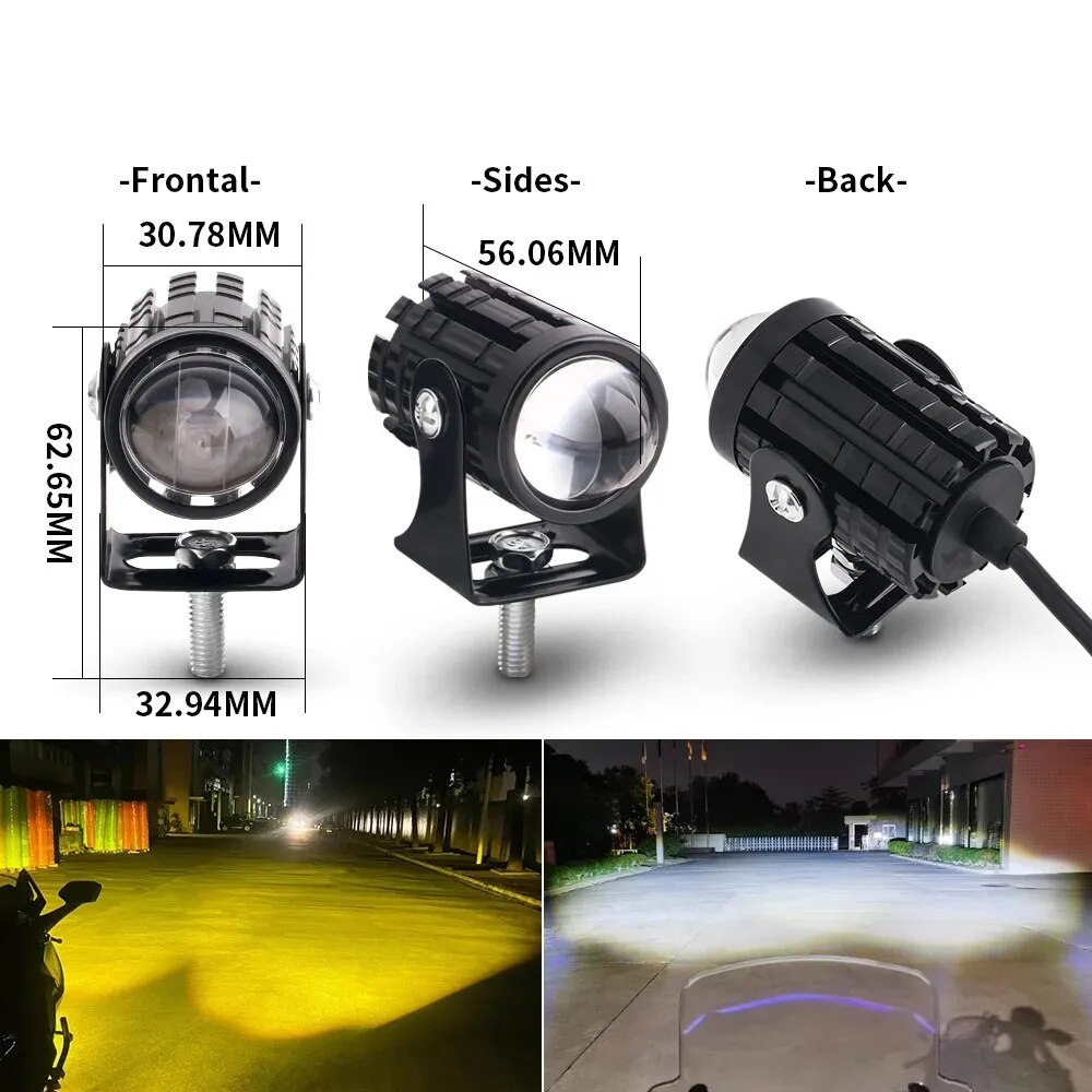 Universal Motorcycle LED Headl - огляд і ціна Universal Motorcycle Led Headlight Projector