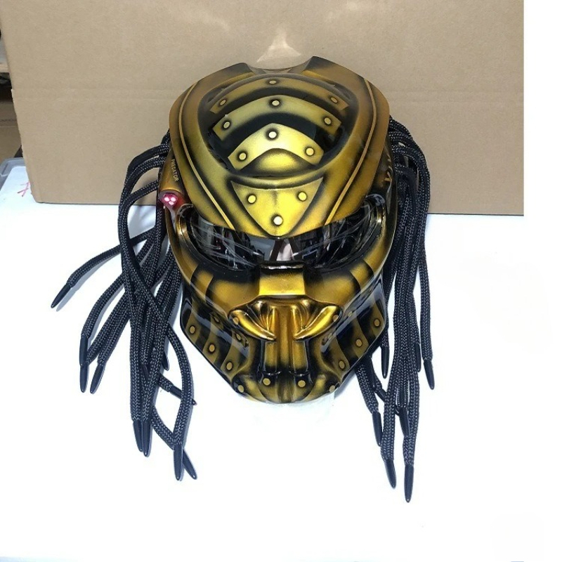 Racing Predator Warrior Full F - огляд і ціна Custom Predator Motorcycle Helmet