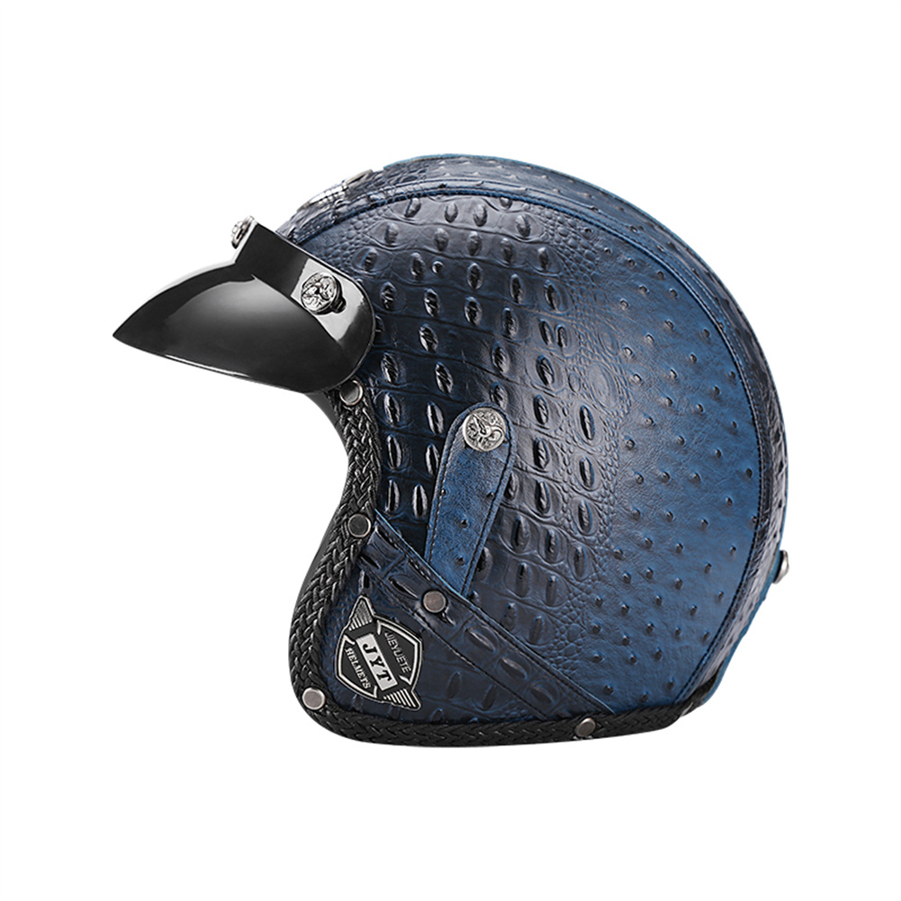 DOT 3/4 Open Face Motorcycle R - огляд і ціна Vintage Open Face Retro Helmet