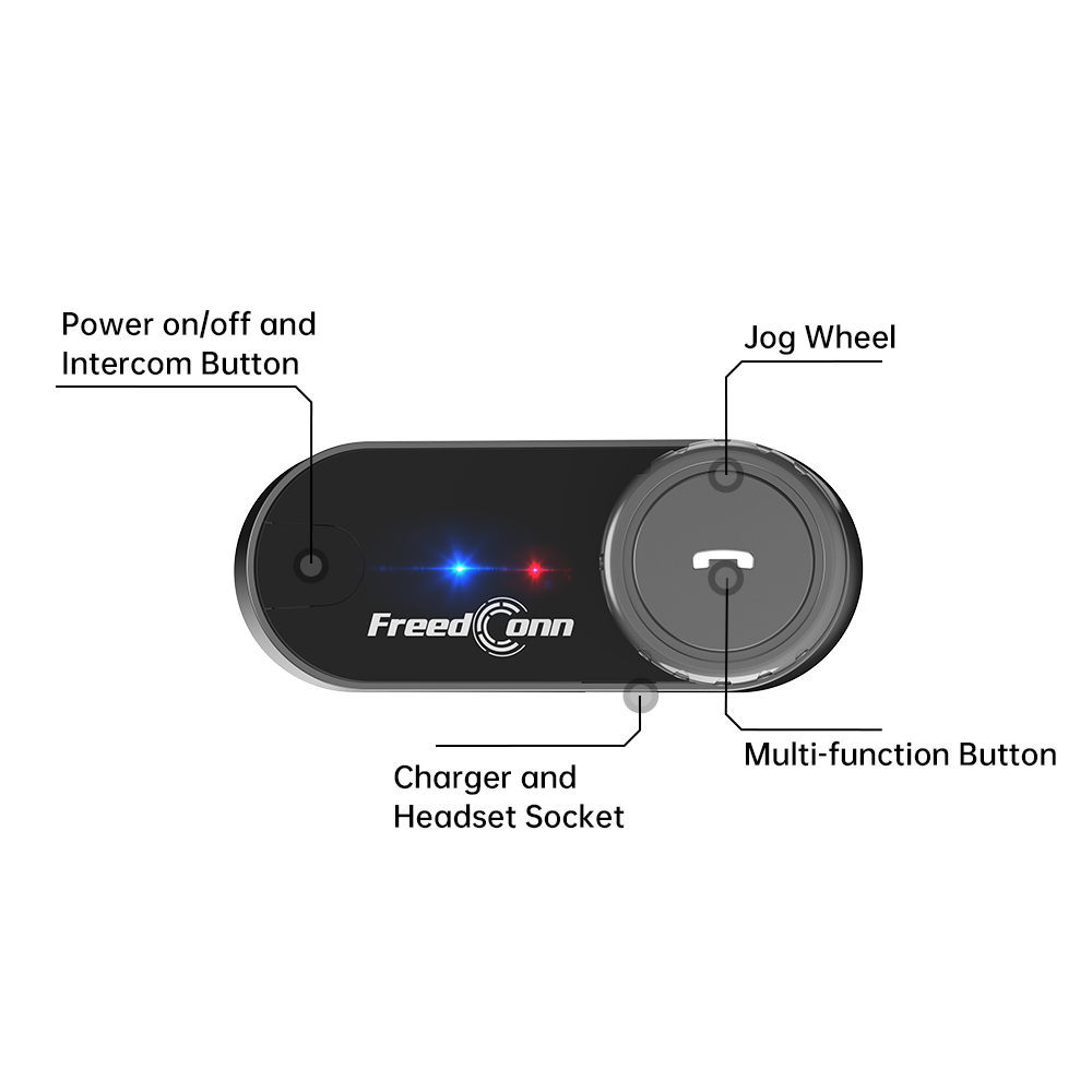 FreedConn T-COM V6 Motorcycle  - огляд і ціна Motorcycle Helmets