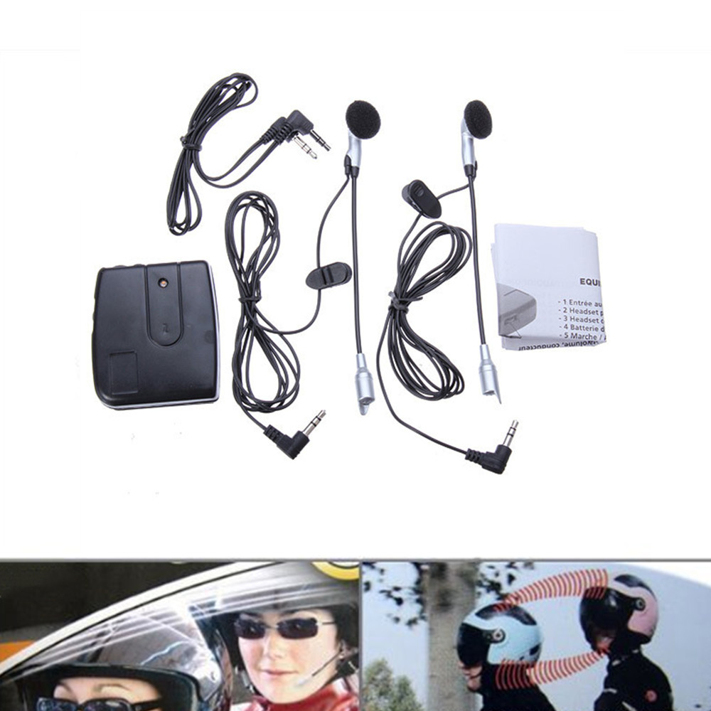 Motorcycle Helmet to Helmet Co - огляд і ціна Universal Motorcycle Helmet Intercom Headset