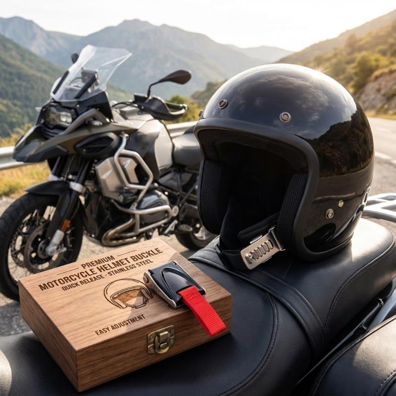 G7NA Motorcycle Helmets necess - огляд і ціна Quick Release Buckle Motorcycle Helmet