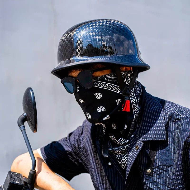 Premium Forged Carbon Fiber Ha - огляд і ціна Carbon Fiber Lightweight Motorcycle Helmet