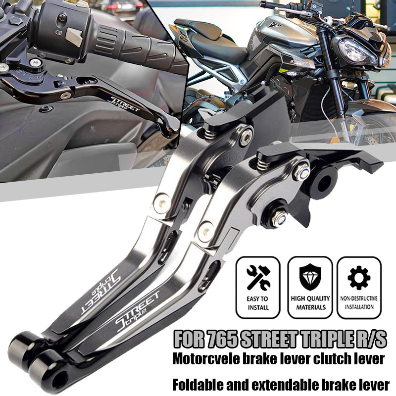 For 765 Street Triple R/S (NOT - огляд і ціна Cnc Aluminum Adjustable Brake Clutch Levers