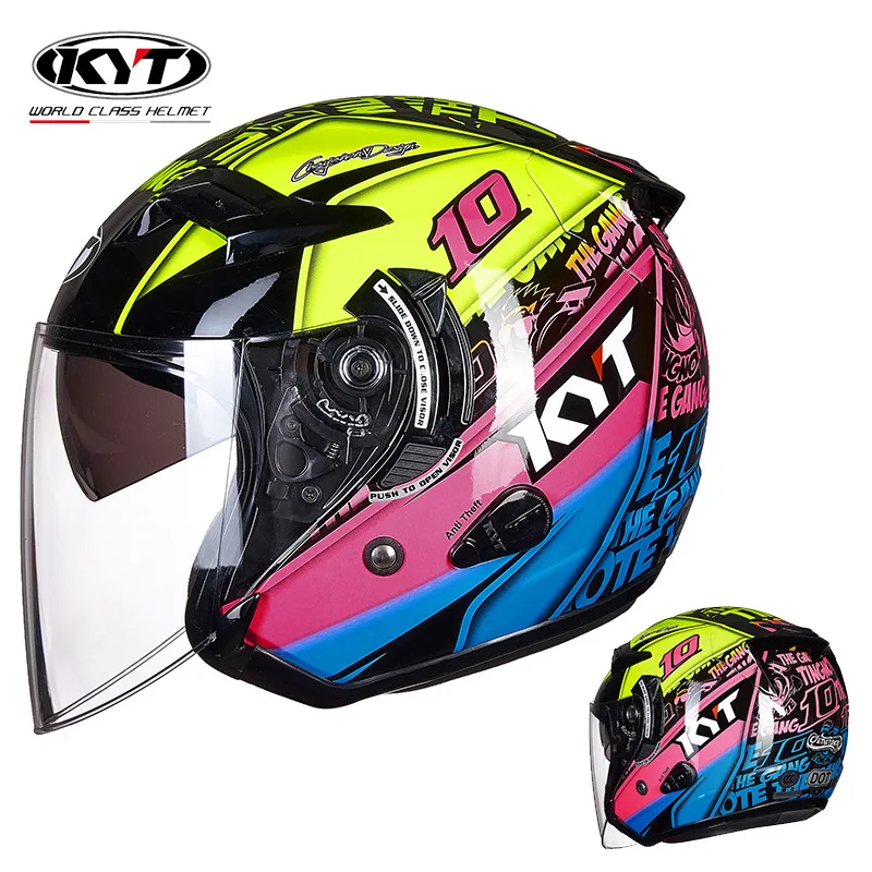 KYT Motorcycle Helmet Jet Vint - огляд і ціна Vintage Open Face Retro Helmet