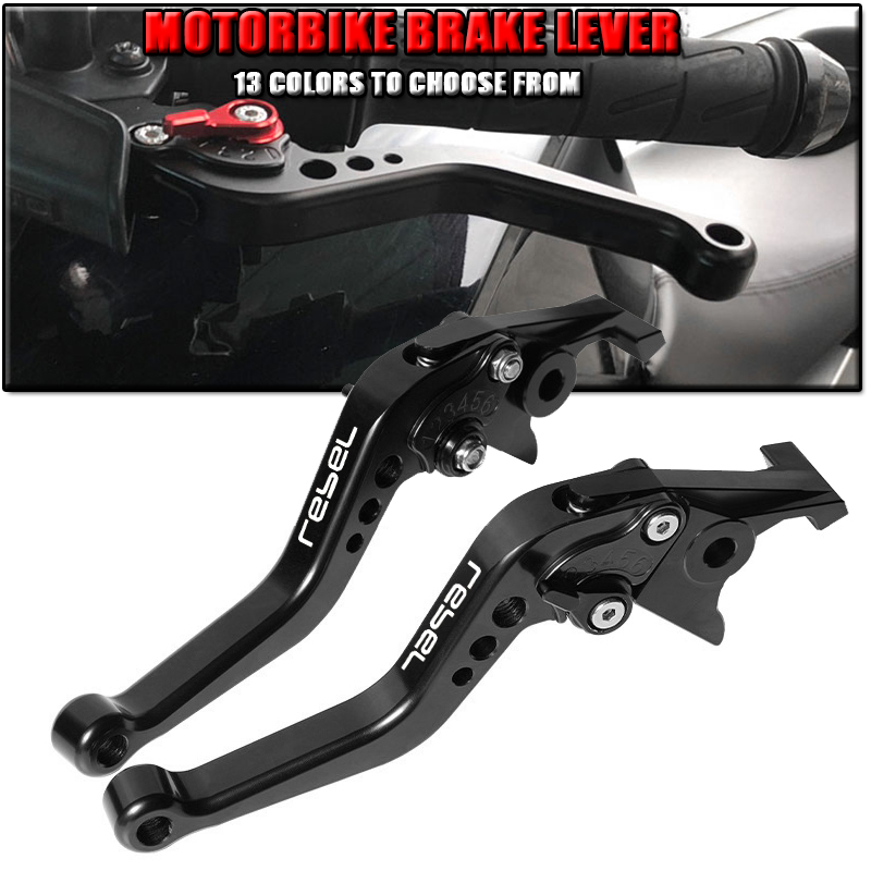 For Honda REBEL/CM/CMX 300/500 - огляд і ціна Cnc Aluminum Adjustable Brake Clutch Levers