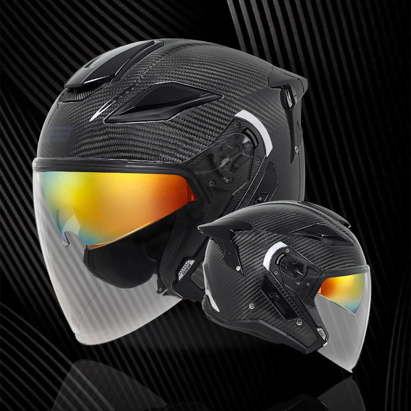 GSB Carbon Fiber Motorcycle He - огляд і ціна Carbon Fiber Lightweight Motorcycle Helmet