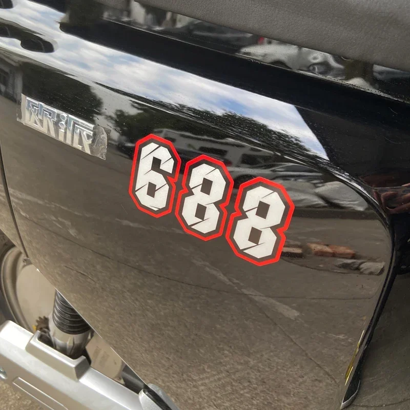 Car Sticker Racing Number 1 2  - огляд і ціна Motorcycle Helmets