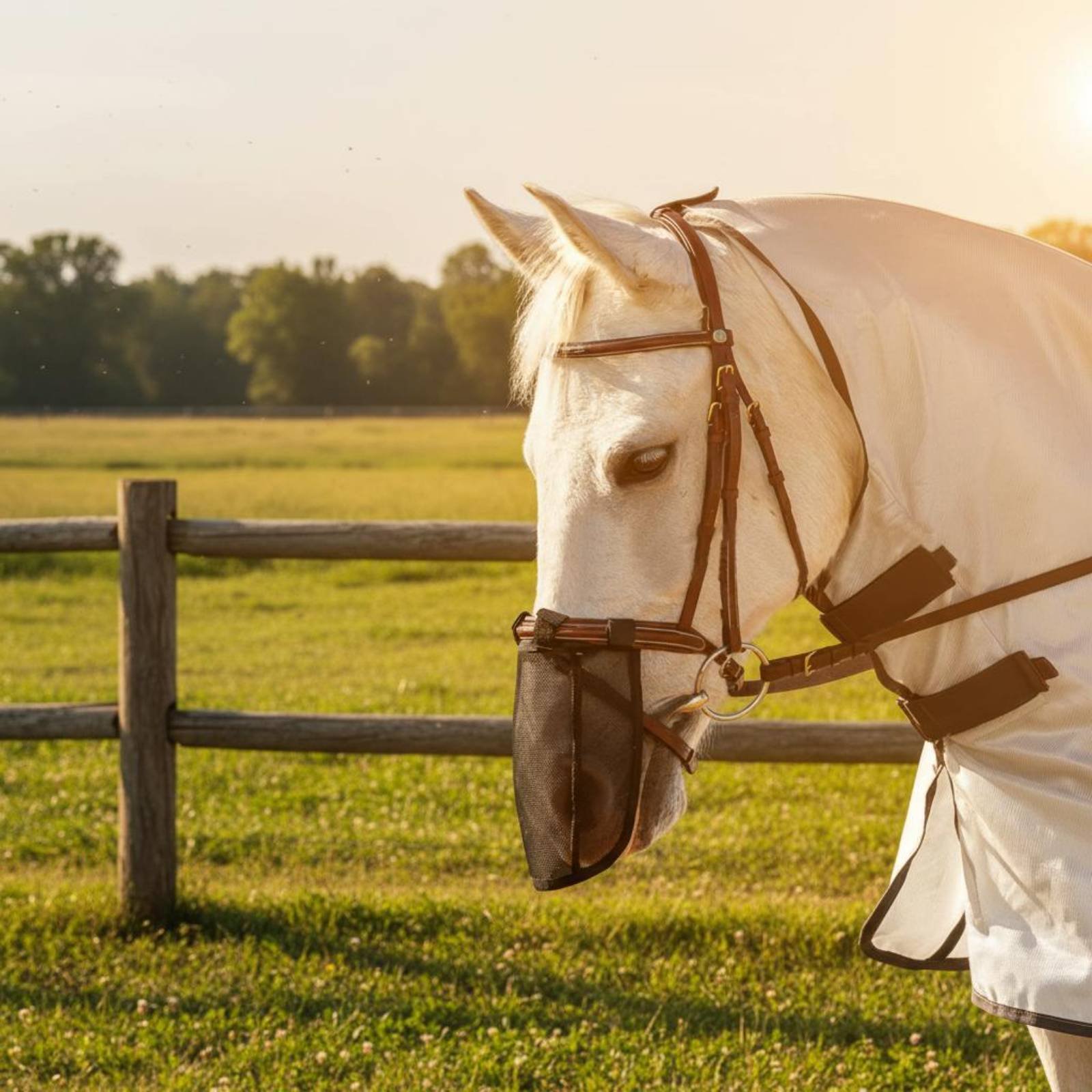 Horse Nose Guard Sturdy Horse  - огляд і ціна Riding Gear