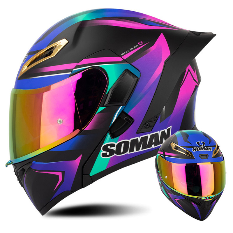 DOT Approved Men Motorcycle He - огляд і ціна Modular Flip Up Motorcycle Helmet Dot Approved