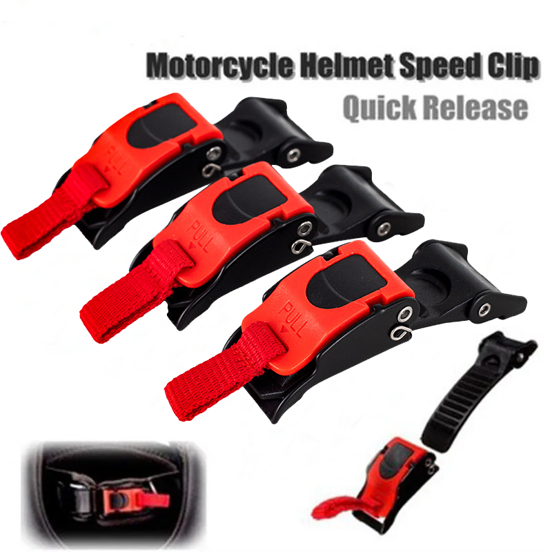 6Pcs Motorcycle Helmet  Buckle - огляд і ціна Quick Release Buckle Motorcycle Helmet