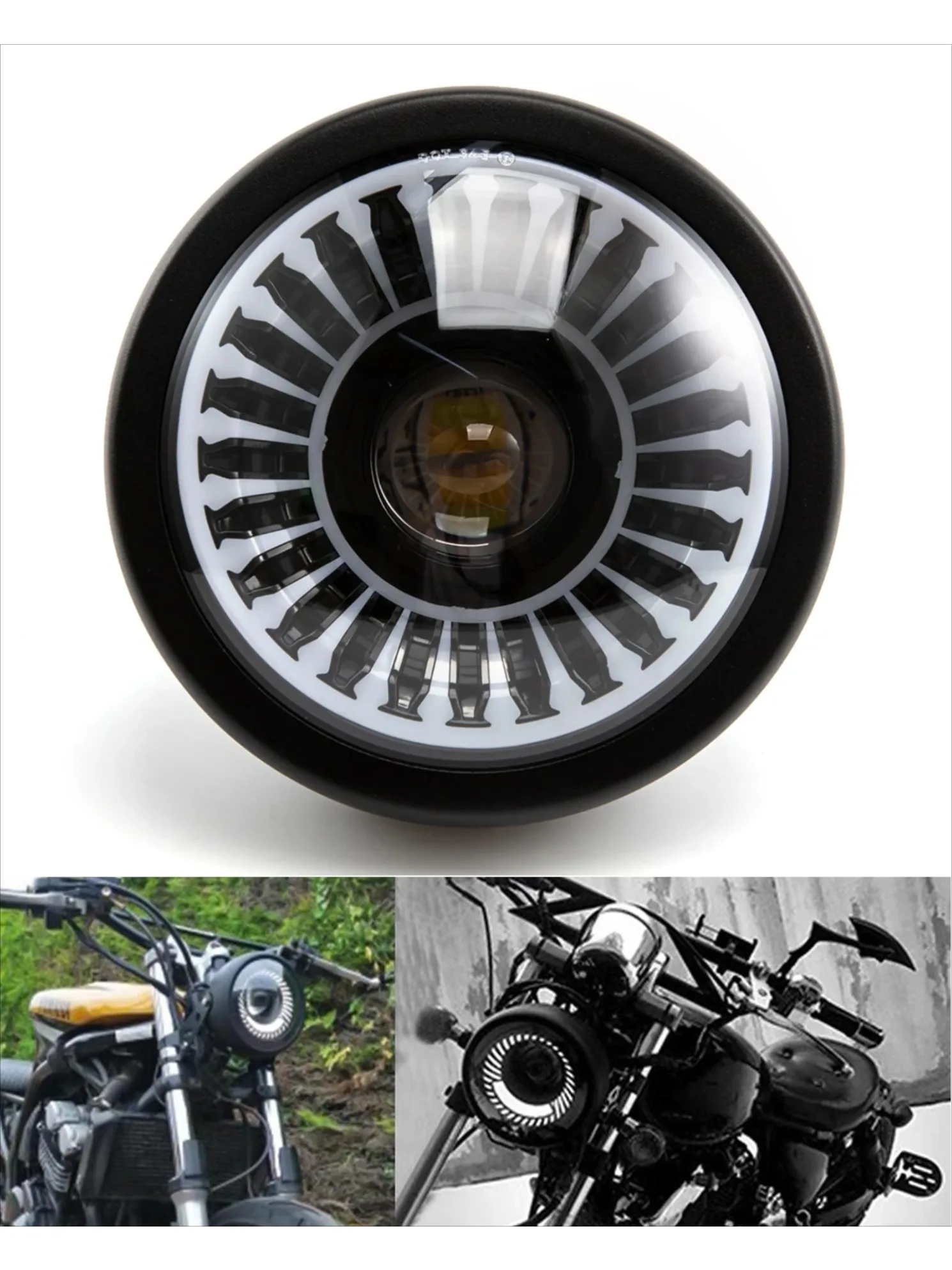 Motorcycle 6.5 Inch Universal  - огляд і ціна Universal Motorcycle Led Headlight Projector