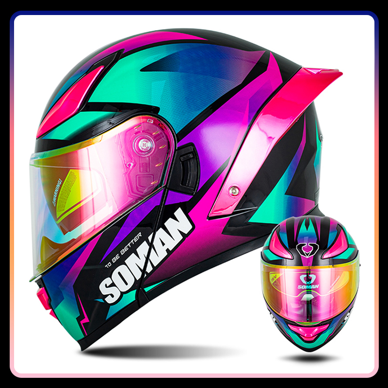 Men's Motorcycle Helmet Dual L - огляд і ціна Modular Flip Up Motorcycle Helmet Dot Approved