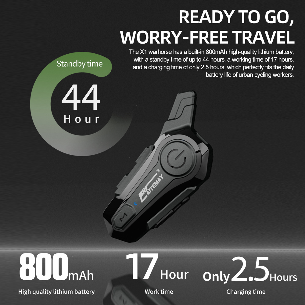 Bluetooth Intercom Motorcycle  - огляд і ціна Universal Motorcycle Helmet Intercom Headset