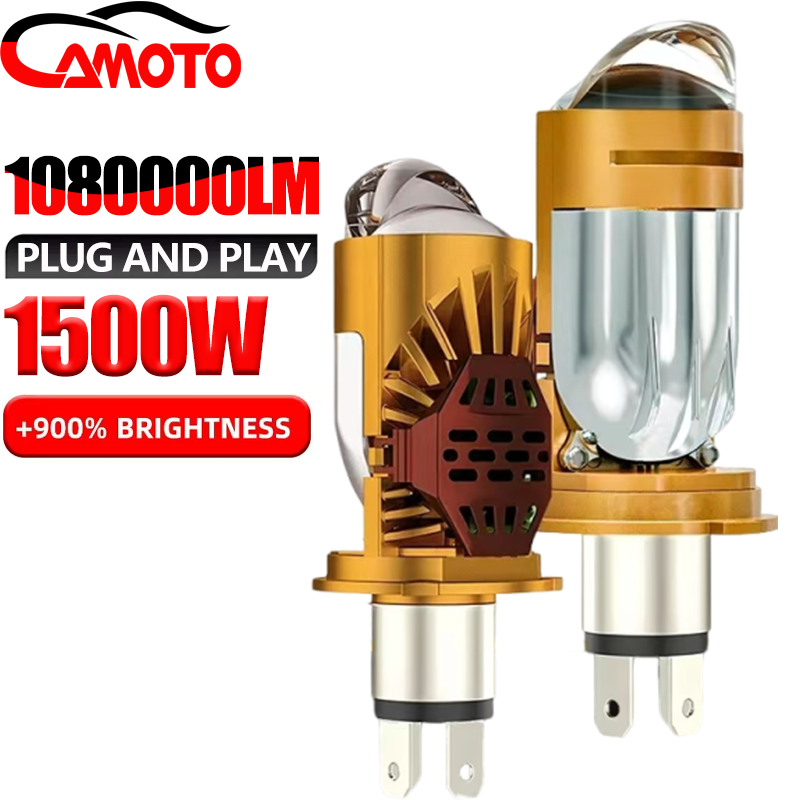 CAMOTO Bi LED Lens Projector H - огляд і ціна Universal Motorcycle Led Headlight Projector