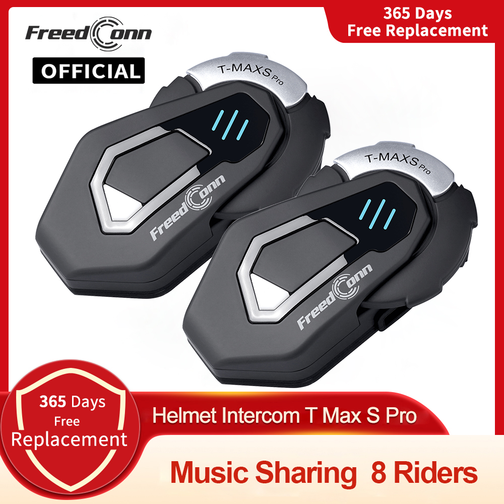 FreedConn T Max S Pro Motorcyc - огляд і ціна Universal Motorcycle Helmet Intercom Headset