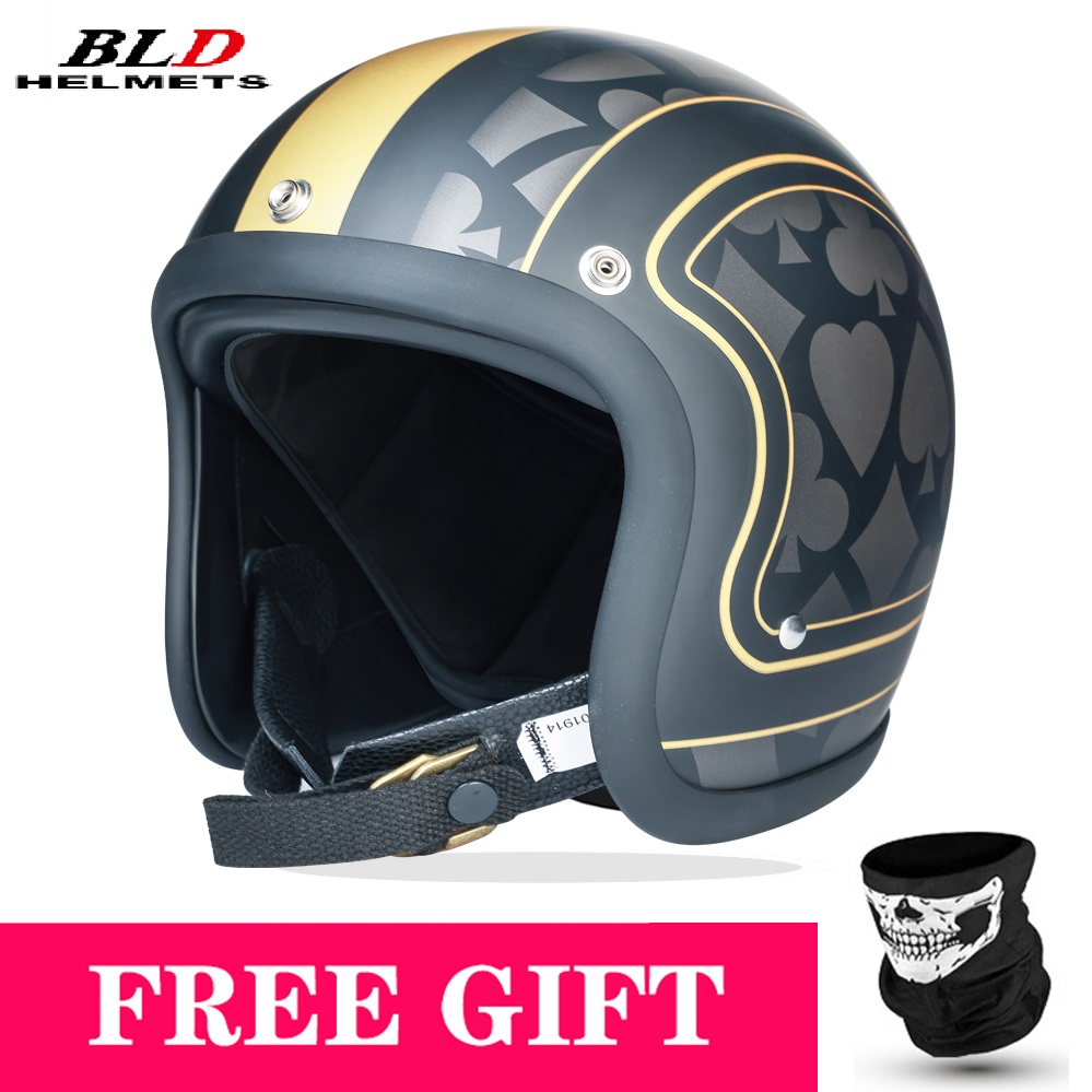 Low Profile Japan Korea Style  - огляд і ціна Vintage Open Face Retro Helmet