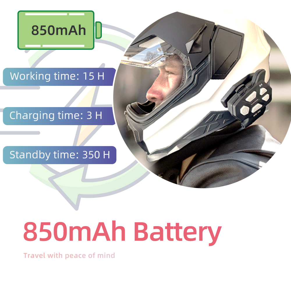 WAYXIN R9 Motorcycle Intercom  - огляд і ціна Universal Motorcycle Helmet Intercom Headset