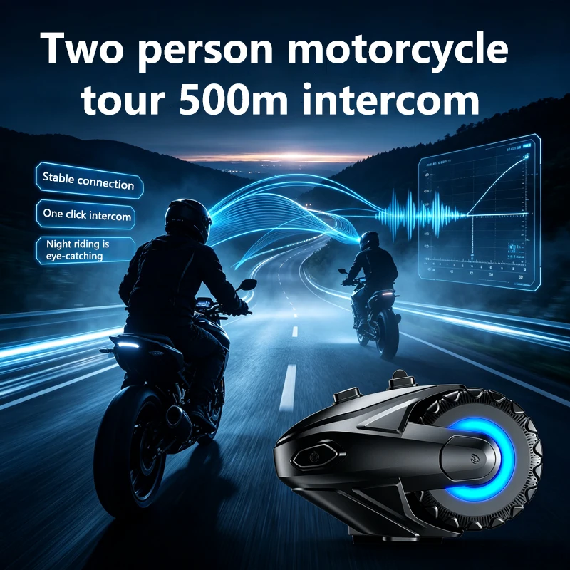 1/2Pcs Motorcycle Bluetooth 5. - огляд і ціна Universal Motorcycle Helmet Intercom Headset