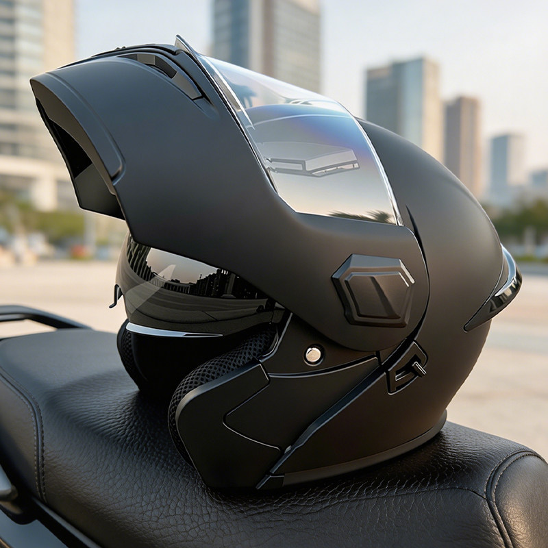 Flip Up Modular Motorcycle Hel - огляд і ціна Modular Flip Up Motorcycle Helmet Dot Approved