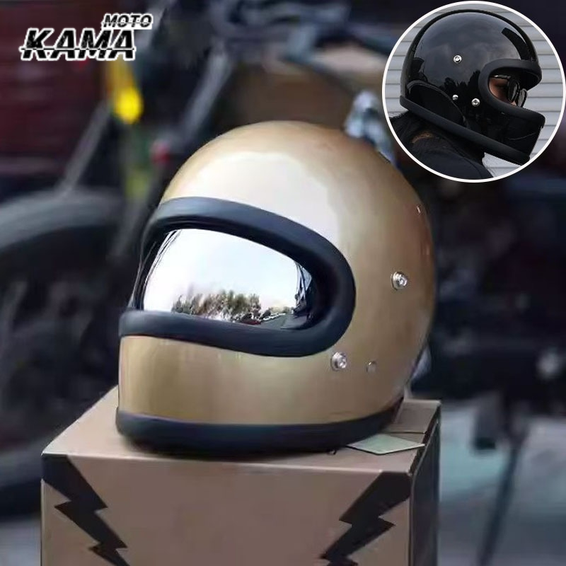 HOT DOT Certiication Retro Mot - огляд і ціна Vintage Open Face Retro Helmet