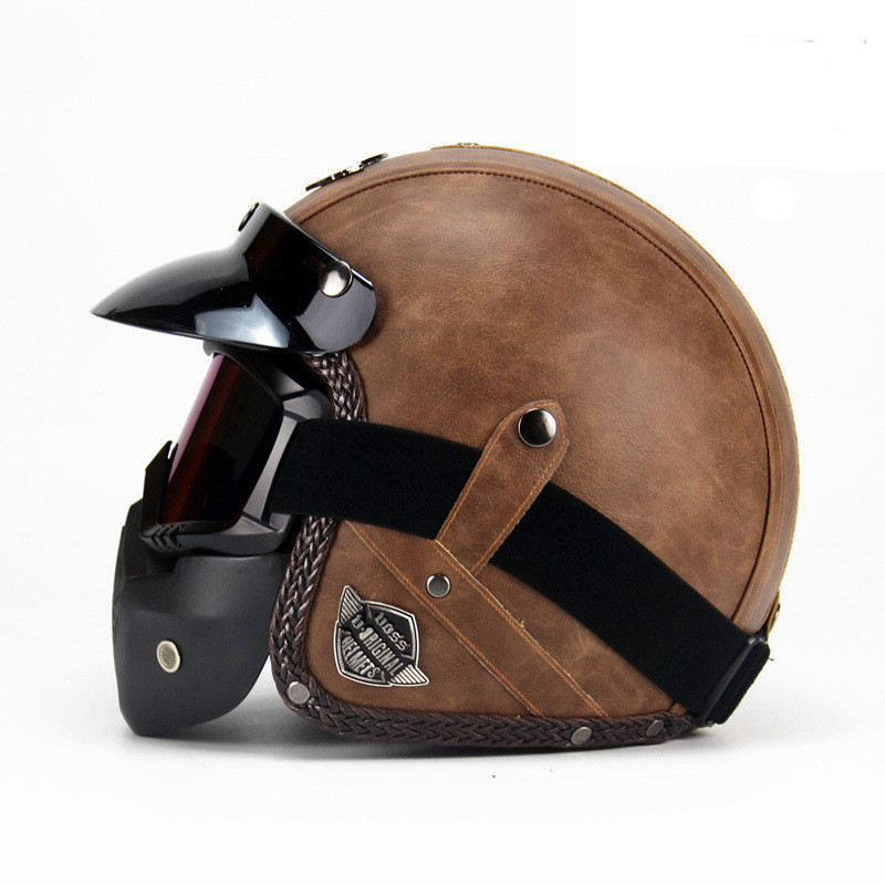New Arrival Helmets Open Face  - огляд і ціна Vintage Open Face Retro Helmet
