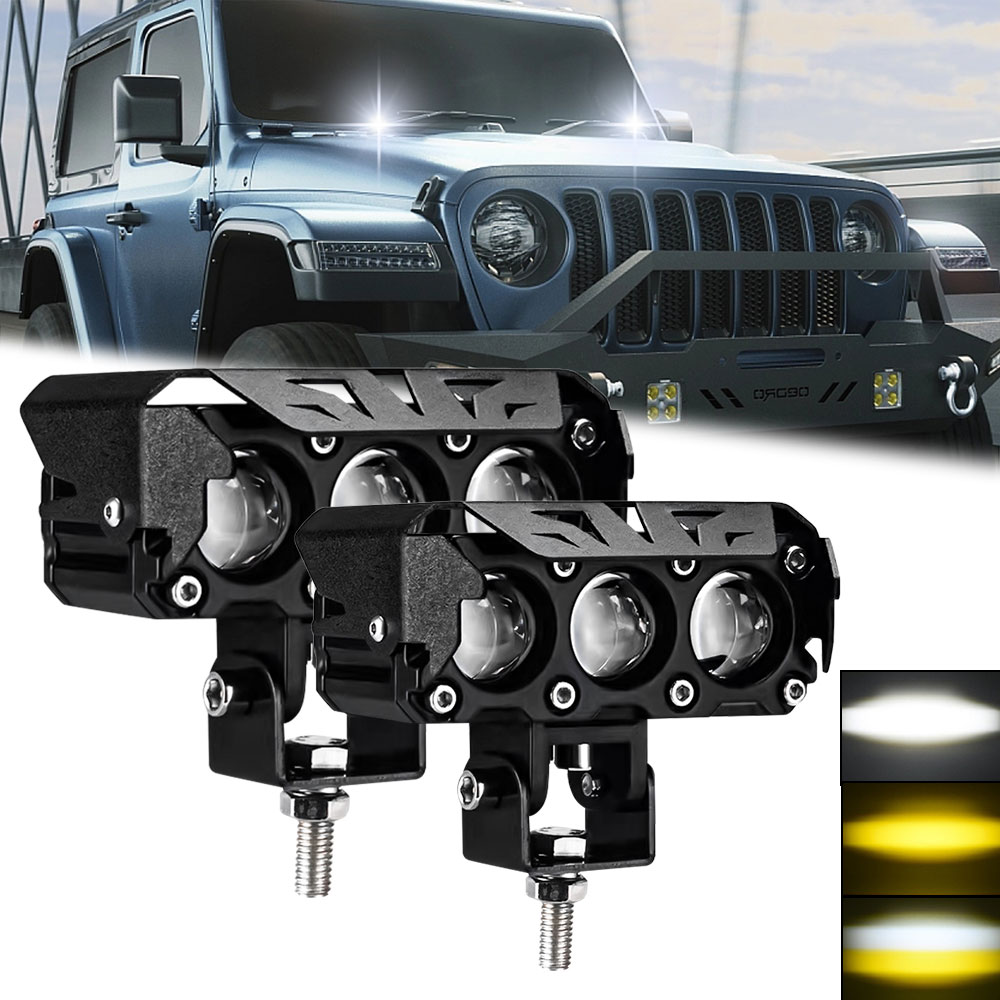 3 Inch Led Projector Motorcycl - огляд і ціна Universal Motorcycle Led Headlight Projector