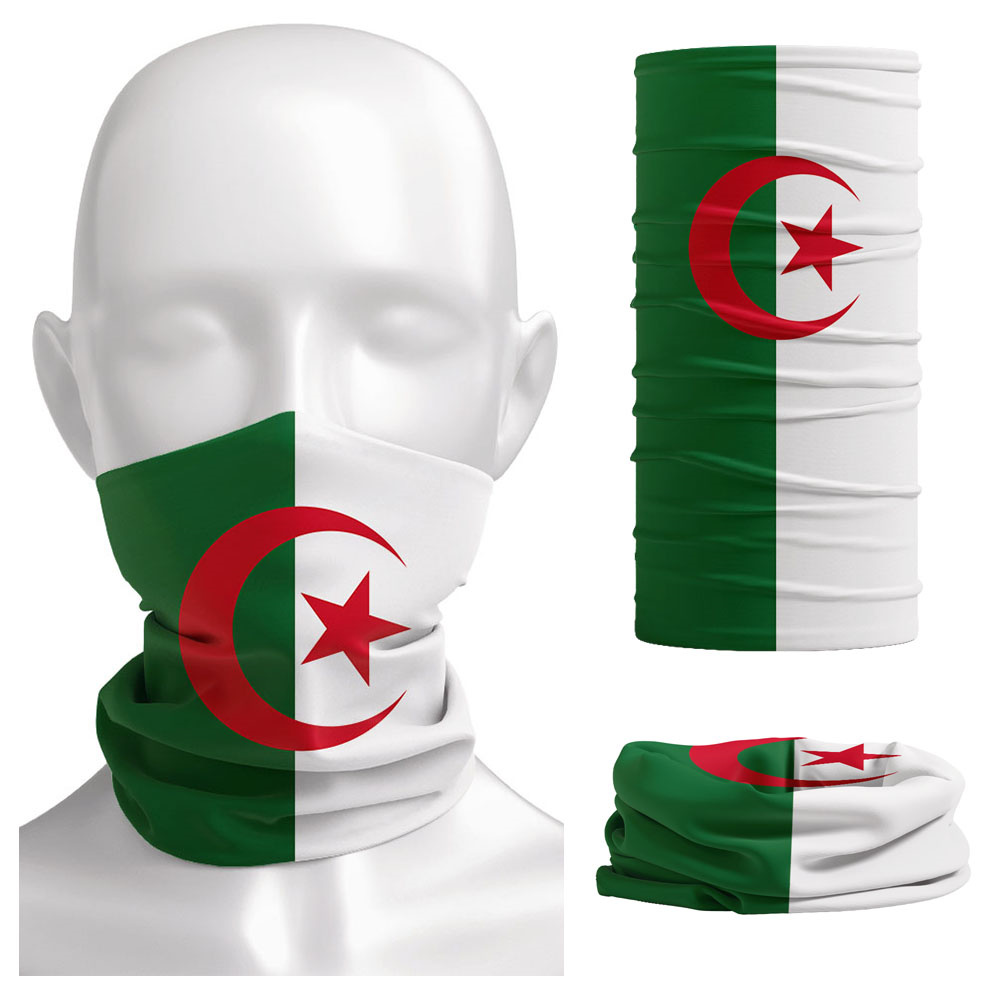 Algeria Flag Printed Bandana H - огляд і ціна Riding Gear