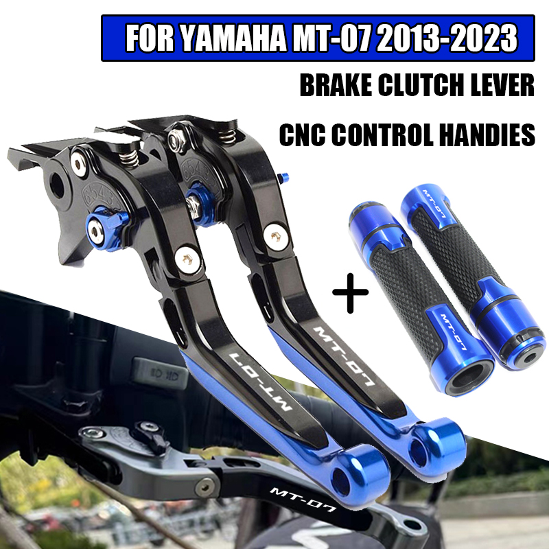 For MT-07 FZ-07 MT 07 FZ07 MT0 - огляд і ціна Cnc Aluminum Adjustable Brake Clutch Levers