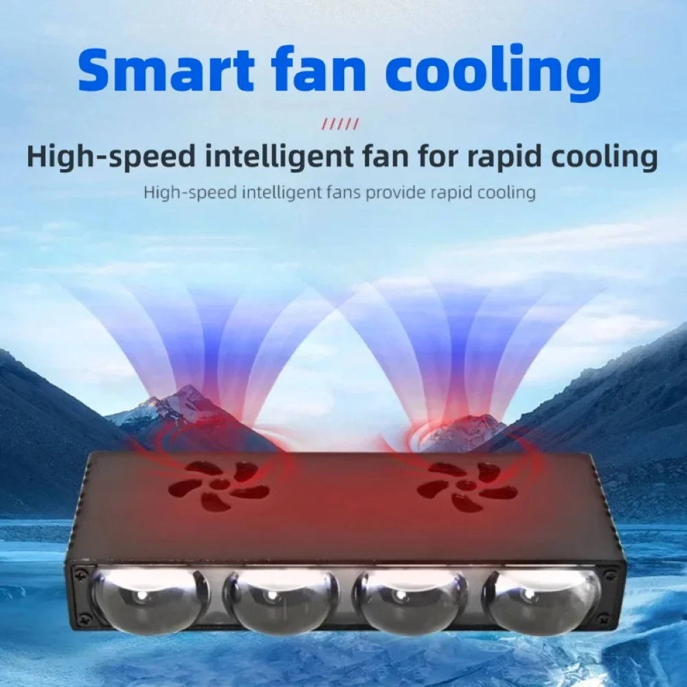 Car Grille LED Headlight Work  - огляд і ціна Universal Motorcycle Led Headlight Projector