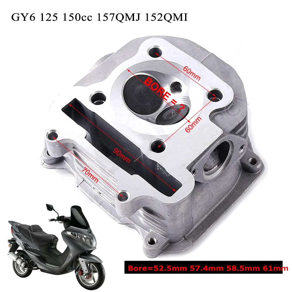 GY6 Cylinder Head Motorcycle P - огляд і ціна Scooter Parts