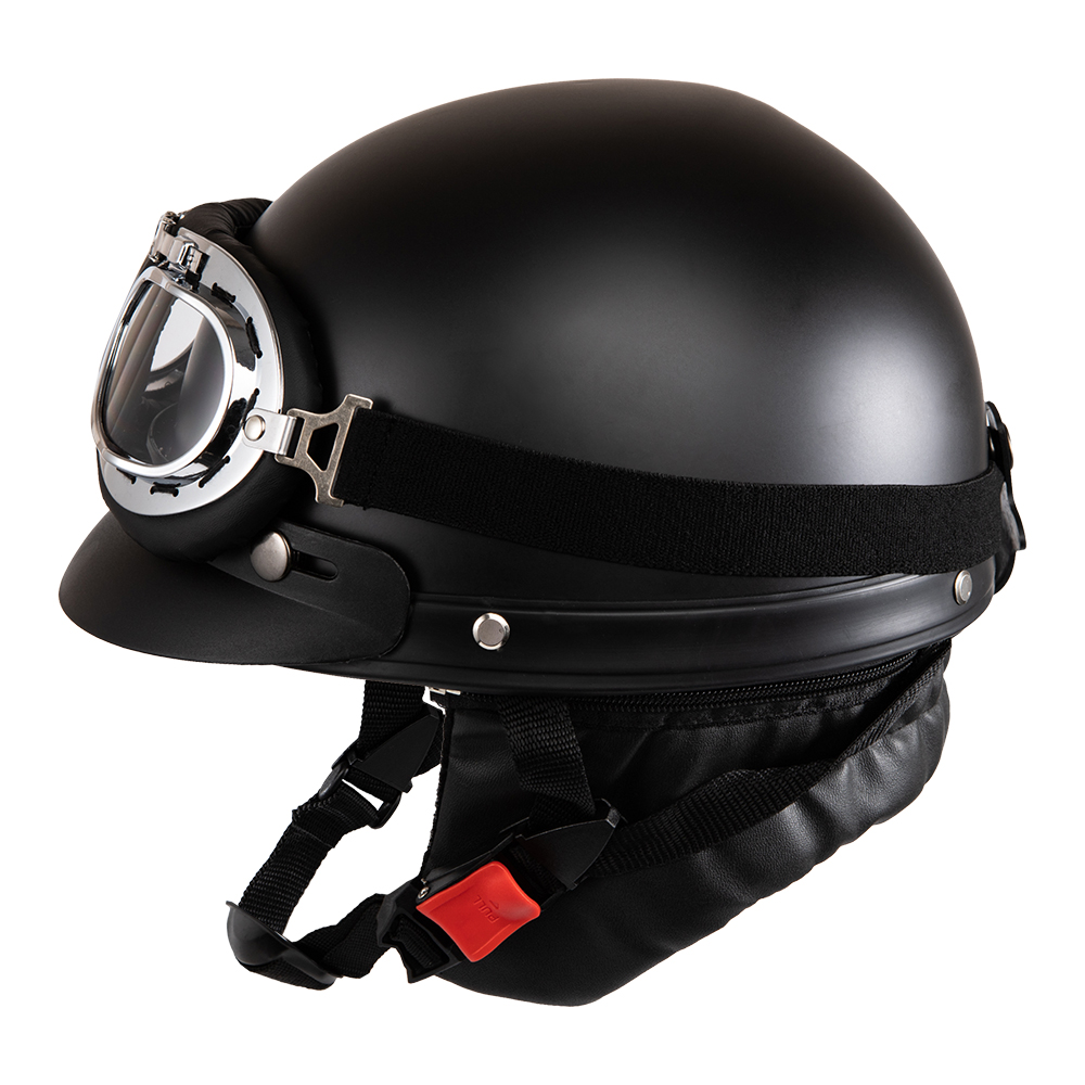 Motorcycle Helmet Open Face Re - огляд і ціна Vintage Open Face Retro Helmet