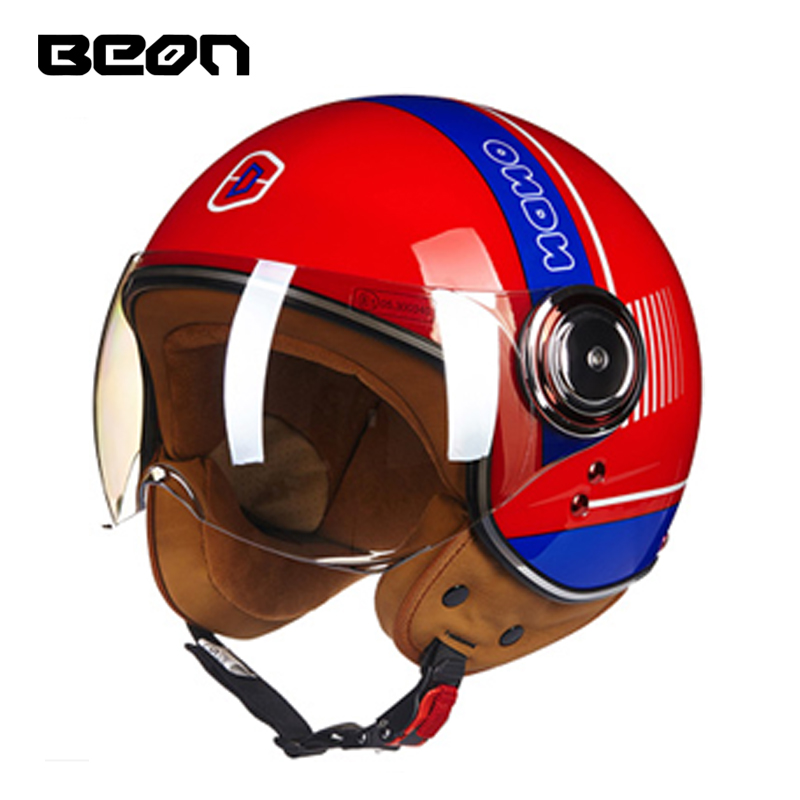 Capacete BEON 110B Open Face M - огляд і ціна Vintage Open Face Retro Helmet