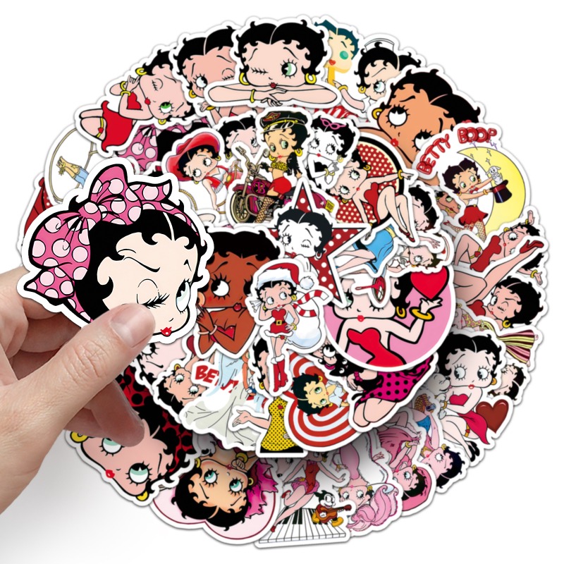 Betty Boop 50 stickers high co - огляд і ціна Atv Parts