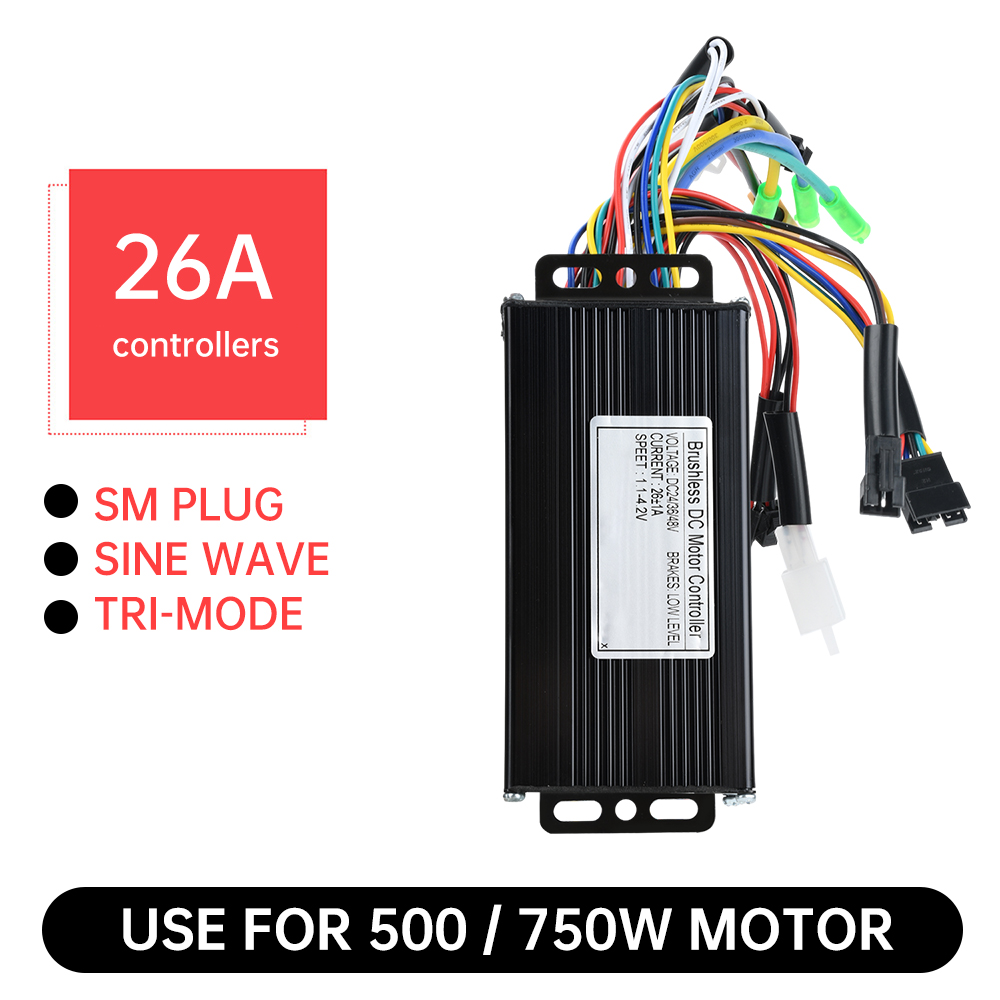 26A 500/750W DC 24V/36/48V E-b - огляд і ціна Scooter Parts
