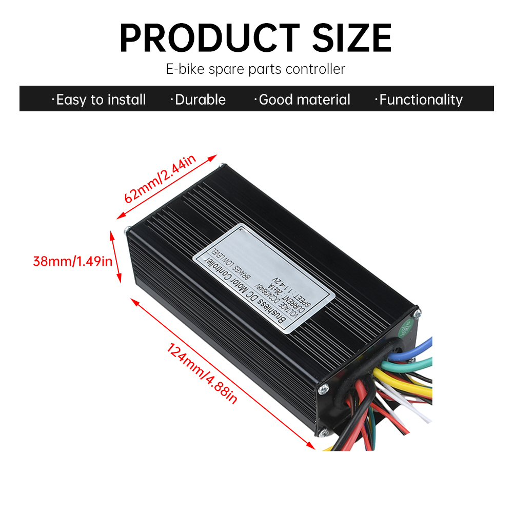 26A 500/750W DC 24V/36/48V E-b - огляд і ціна Scooter Parts
