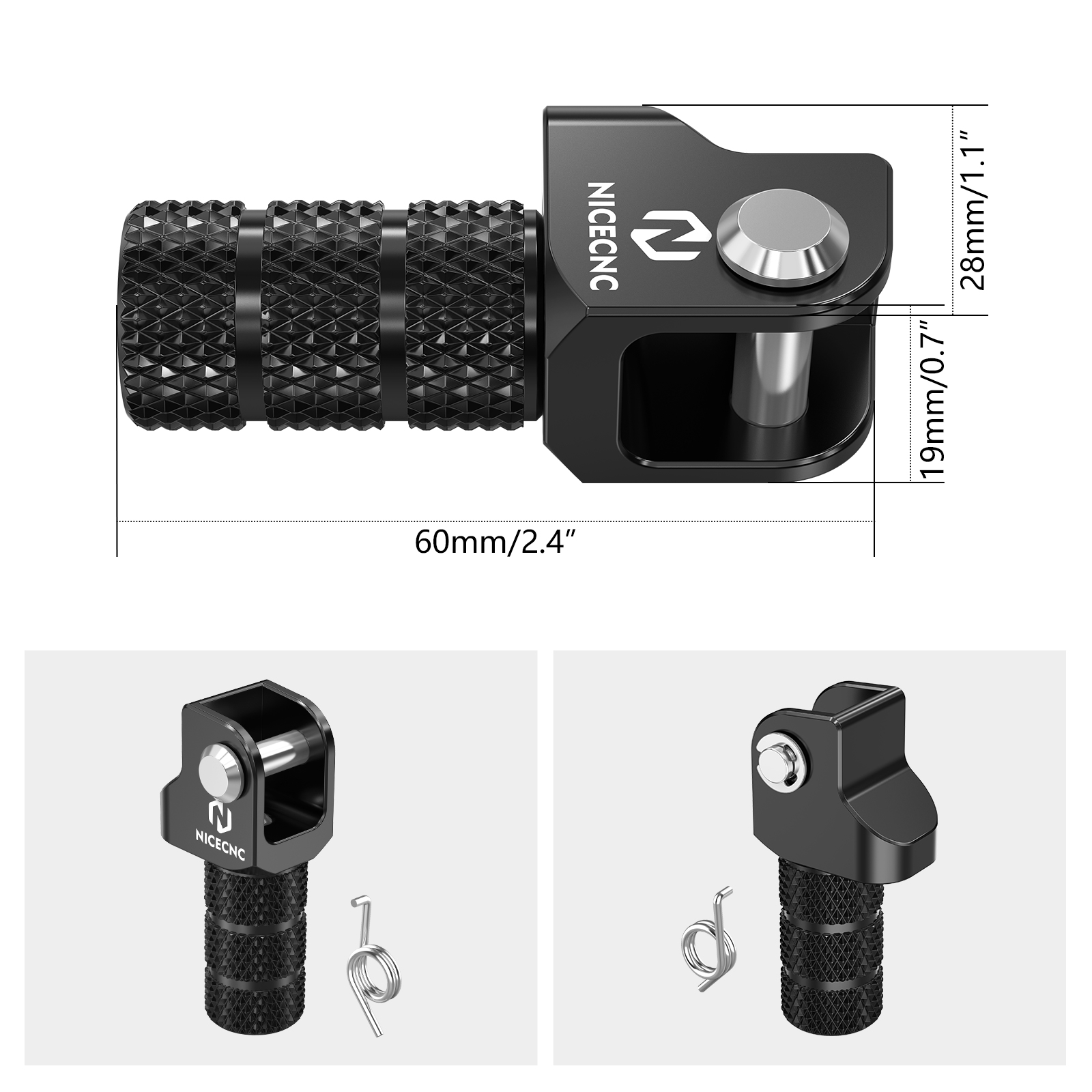 NICECNC Motorcycle Adjustable  - огляд і ціна Riding Gear