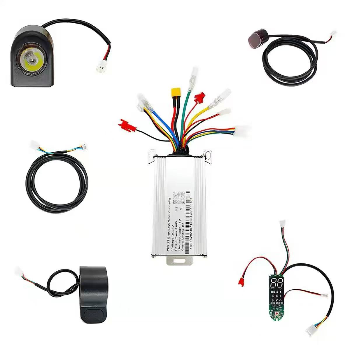 Scooter Electric YFS-Z1 Brushl - огляд і ціна Scooter Parts